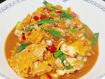 长沙老菜醋炒蛋,做法简单,酸辣开胃非常下饭 #美食教程 #滑蛋调味秘诀 #美食