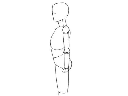 欢迎收看《一看就会,一画也会》,动漫人物侧身动态,你学会了吗?#画画 #手绘 @抖音小助手