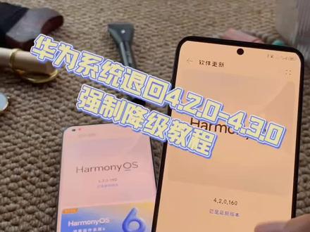 最新的华为手机强制降级系统的方法#华为手机系统降级教程 #华为手机系统回退 #鸿蒙4 #华为6