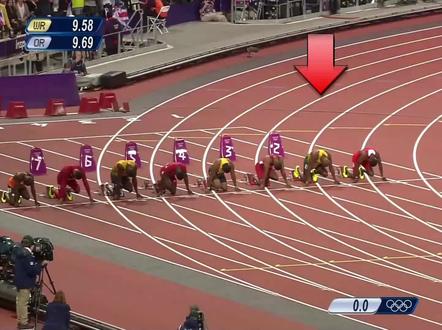 前100米世界记录保持者 阿萨法鲍威尔 世界大赛各种拉胯大合集!