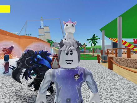 ROBLOX水上乐园:清凉夏天水公园体验高空滑道!面面解说