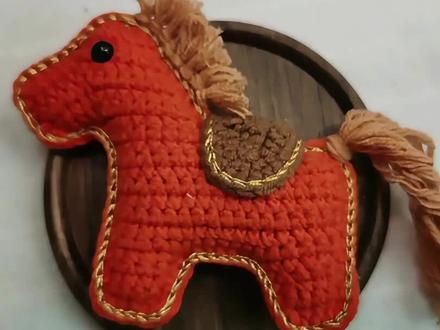 这是我的第1个教程,2026我将会在本账号更新各种毛线钩织视频教程,大家可以关注我,收藏视频慢慢学习,一起成长#钩针编织 #毛线编织#小马视频教程