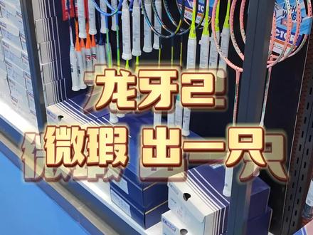 我终于来更新了,忙死了,有大事要发生,先卖只龙牙2压压惊#龙牙之刃 #羽毛球拍 #羽毛球 #羽毛球拍推荐
