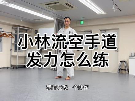 小林流#空手道 小林流空手道的发力入门第一弹。增加身体柔软性、提高全身参与发力的小练习。#日常训练 #武术 我觉得我可以兼修#肚皮舞 😂