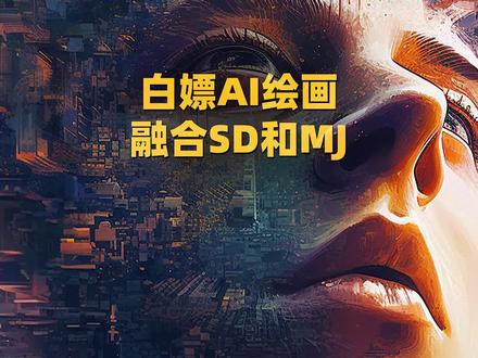 免费中文Ai绘画软件融合mj绘画和sd绘画,重点免费用yyds#ai绘画 #人工智能 #教程