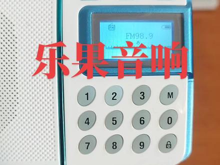乐果便携音乐播放器#乐果音响 #音乐播放器 #收音机