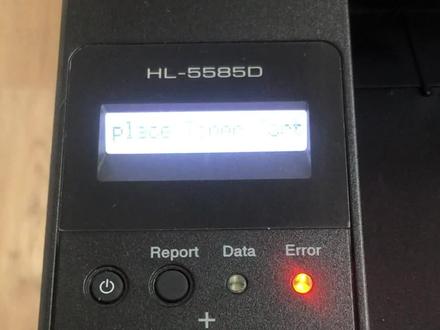 兄弟5585加粉后清零,硒鼓清零以及打印测试页的方法#打印机维修 #兄弟打印机清零