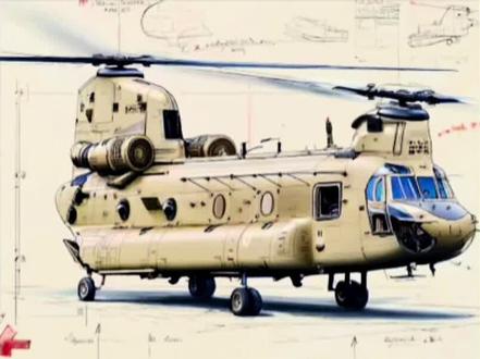 被称之为飞行车厢的CH47支奴干运输能力到底有多强?#支奴干直升机 #军事科技 #军事爱好者 #军事科普