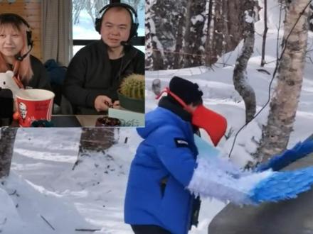 中国boy超级大魔丸来的,捣蛋鬼别捣蛋 #中国boy #王瀚哲 #Tim雪地生存100小时 #影视飓风