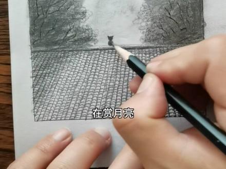 怎么画画,看看这幅作品,简单又好看哦#画画 #跟着抖音学画画 #零基础学画画 #画画教程