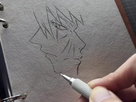 卡卡西和带土太帅了 #火影忍者 #手绘