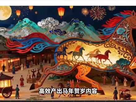 春节流量密码被我找到了!一张图+AI,日更10条贺岁短片。 #AI工具 #美趣ai #AI #新年快乐