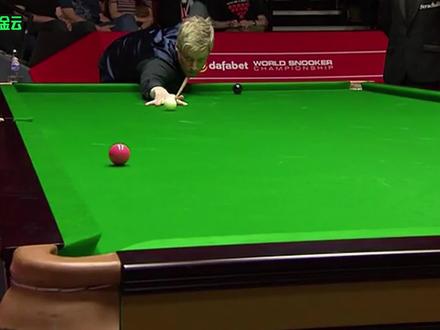 一杆斯诺克引起的逆转事件,萝卜运气解球兼实力清台 #斯诺克 #台球