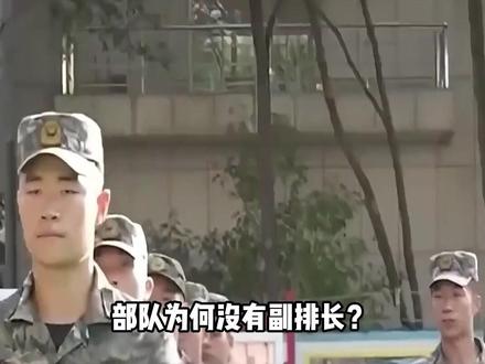 部队为何没有副排长?曾经存在过,为何又要取消? #军事科技 #军事科普 #军事迷 #大国重器 #军事爱好者