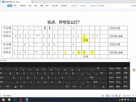 有粉丝朋友说标点、符号不会打,教程来了。 #零基础学电脑 # #五笔打字 #文员