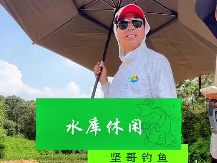 水库休闲钓,随便一丢丢#钓鱼 #水库钓鱼