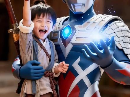 赛罗和猪八戒一起跳舞#赛罗奥特曼 #猪八戒 #二次元