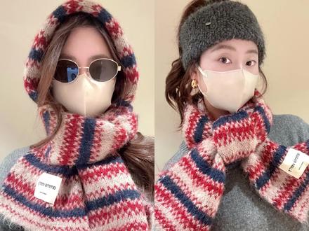 冬季扎围巾的4种系法教程|包教包会 #围巾系法#围巾推荐 #围巾教程 #保暖好看 #围巾穿出时尚范