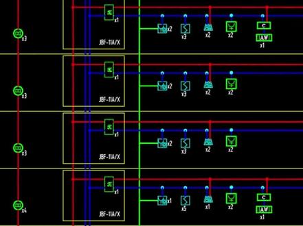 火灾联动报警系统中信号线的识读 #安装造价 #安装算量 #安装识图
