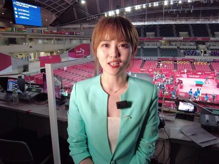 【揭秘】美女乒乓球运动员高菡如何转型央视主播。#夺冠2021#东京奥运会 #国乒解说员高菡