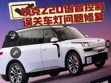 领克快速行动!第一时间修复语音误控制灯光问题,好评! #领克 #领克z20 #领克900 #领克08 #小孙总的百宝箱