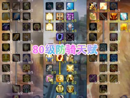 80级防骑天赋·魔兽世界怀旧服