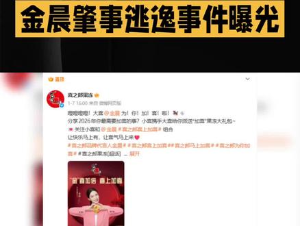金晨肇事逃逸事件,两大品牌方删减其代言作品引热议!#金晨 #热搜 #肇事逃逸