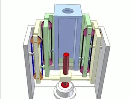 吊臂同步伸缩机构、可成倍增加行程… 5000 个机械原理动图请私信 #机械 #设计 #机械设计