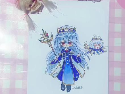 逃出惊魂夜主教蓝慈的两种画法#逃出惊魂夜 #逃生者 #主教蓝慈 #简笔画 #拟人