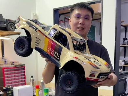 新款莫哈维v3大短卡 arrma 1/7 mojave短卡 v3版本 快拆车壳 开箱 一起来看看升级了哪里#rc遥控车 #arrma