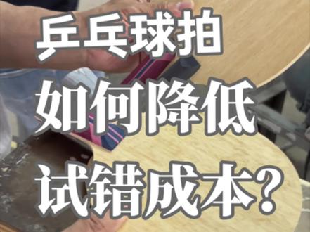 如何降低烧乒乓器材成本? 馆王大叔分享配置乒乓球怕降低试错成本的经验#全民健身#乒乓器材#Kingpp馆王#正胶龙