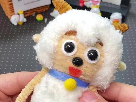 喜羊羊(粉丝投稿)扭扭棒教程来啦~做法嘎嘎简单,一学就废~ #喜羊羊 #扭扭棒 #手工diy #宝藏生活家企划 #手工大神请支招