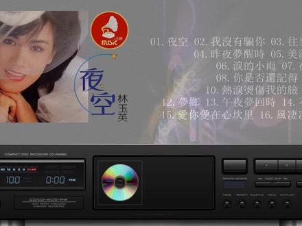 曾经红遍大街小巷的林玉英《夜空》16首经典歌曲让人回味无穷!