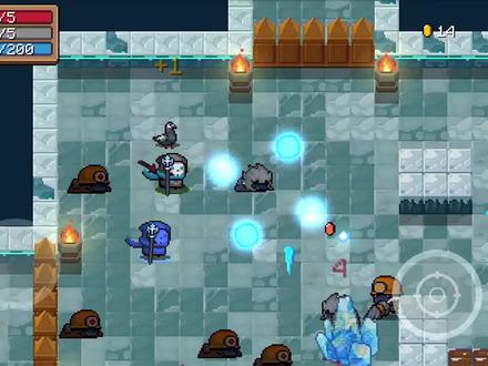 元气骑士:能量球悬浮术,地牢再现无敌bug,boss都得绕道走!