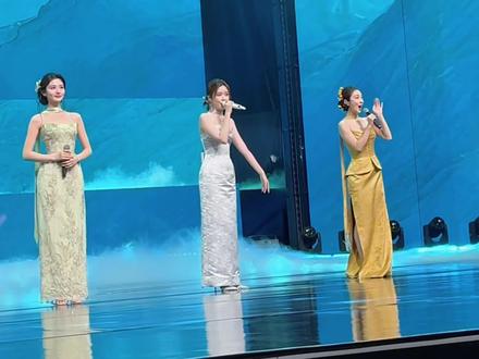 这条现场视频的声音比较清晰 #陈卓璇 赖美云 赵晴 张小婉 #春三月 #翻唱 #现场版live #国风舞台