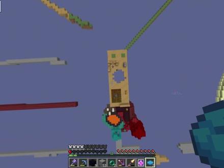 100个Ai空岛大逃杀! #我的世界 #mc #豆包 #追杀