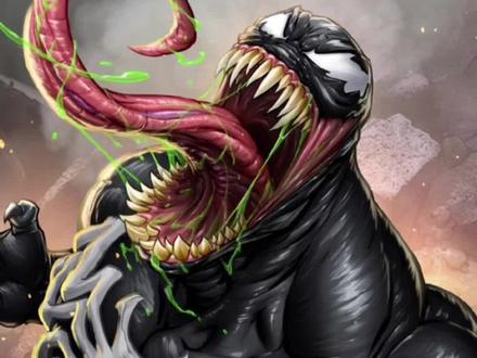 #创作灵感 #简笔画 #简笔画画 #毒液 #共生体毒液 #手绘 @DOU+小助手 咚咚小黑我的毒液简笔画段位