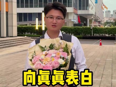 向真真表白……
