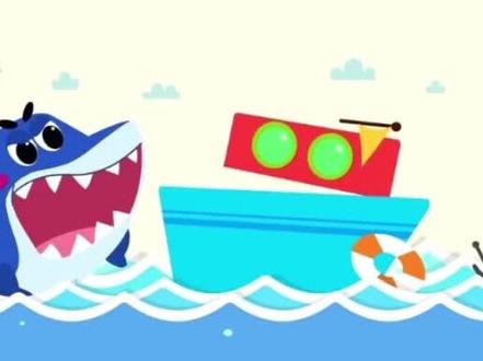 #幼儿园 #母婴 #亲子 #动画 #涂鸦 #简笔画 #儿童 帆船来啦,鲨鱼快跑。😄