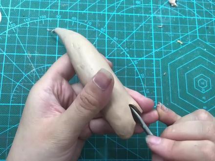 模型:海底之王僵尸鲨鱼复活,变成另一种形态在海底游荡! #微缩模型 #手工模型 #黏土模型 #上热门