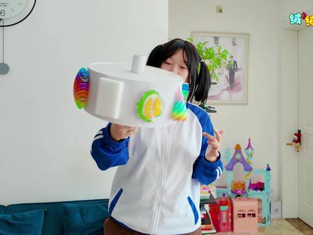 评价一下我妈妈做的旋转解压板 #手工整活大赛开赛啦 #解压玩具 #创意手工 #手工DIY #亲子手工