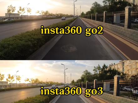 跑步时用insta360 go2与go3,画质防抖对比#insta360go3