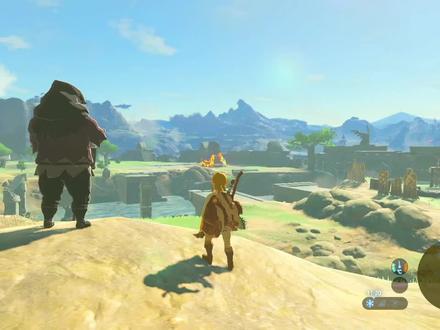 〖塞尔达传说旷野之息〗第一个神庙#精彩游戏 #塞尔达传说