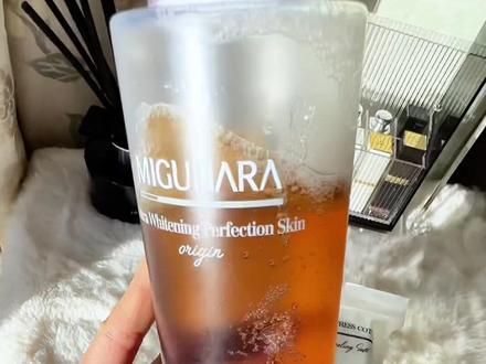 真正让我看到湿敷效果的水! #咪咕哈拉湿敷水 #湿敷 #护肤分享 #妆前护肤 #水光