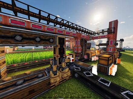 自动草莓蛋糕机搭建教程#我的世界 #农场物语