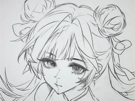 超自然角色小满超级解压的勾线绘画完成版 #绘画过程 #跟着抖音学画画 #超自然行动组 #超自然行动组小满 #同学一起超自然吗 @抖音小助手