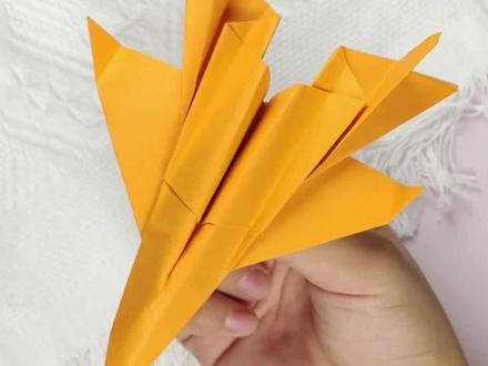 歼10战斗机,非常帅气,你保证没玩过 #折纸教程 #抖音折纸 #歼10战斗机