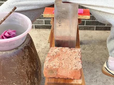 真没想到这么便宜的磨刀石那么好用!#磨刀石 #磨刀 #磨刀器#手工磨刀