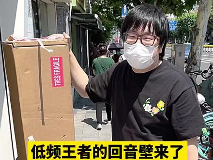 低频王者的回音壁来了,帝瓦雷Dione回音壁开箱。#回音壁 #帝瓦雷