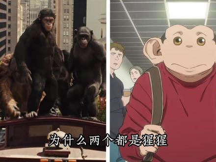 为什么同样都是猩猩,我们能接受凯撒却厌恶查理? #达尔文事变 #二次元 #猩球崛起 #动漫编年史 #动漫杂谈